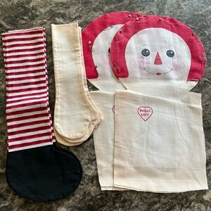 Raggedy Ann Doll Fabric Kit